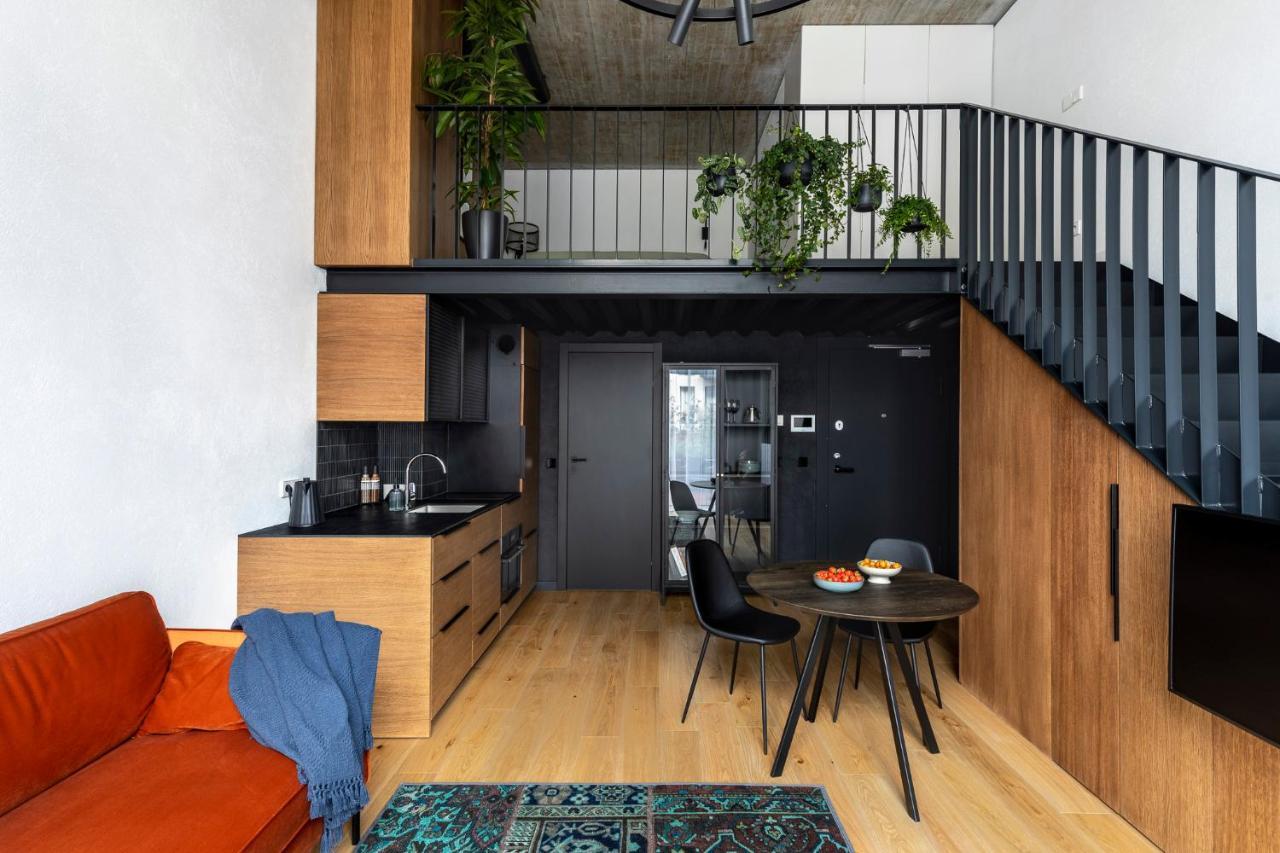 Stylish Loft With Terrace Paupys, Old Town Διαμέρισμα Βίλνιους Εξωτερικό φωτογραφία