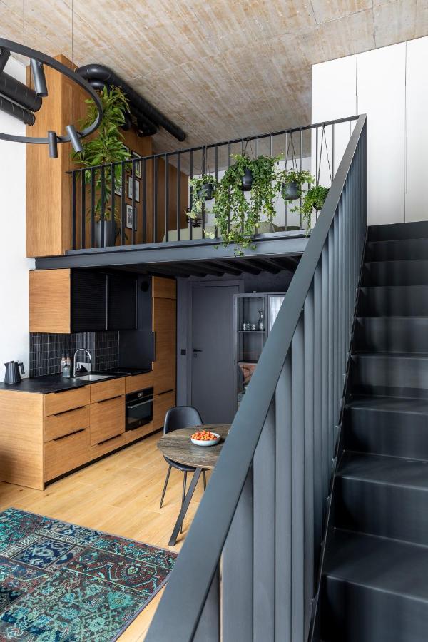 Stylish Loft With Terrace Paupys, Old Town Διαμέρισμα Βίλνιους Εξωτερικό φωτογραφία