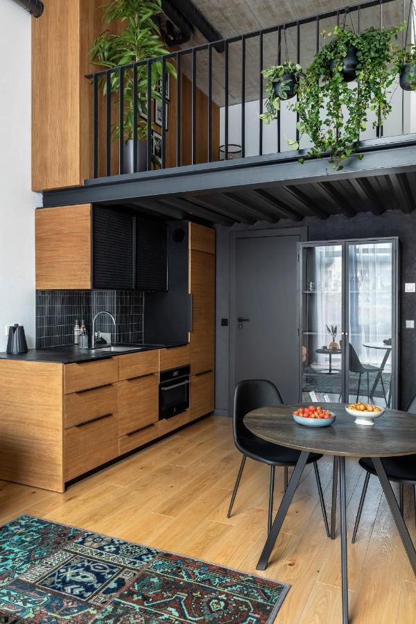 Stylish Loft With Terrace Paupys, Old Town Διαμέρισμα Βίλνιους Εξωτερικό φωτογραφία